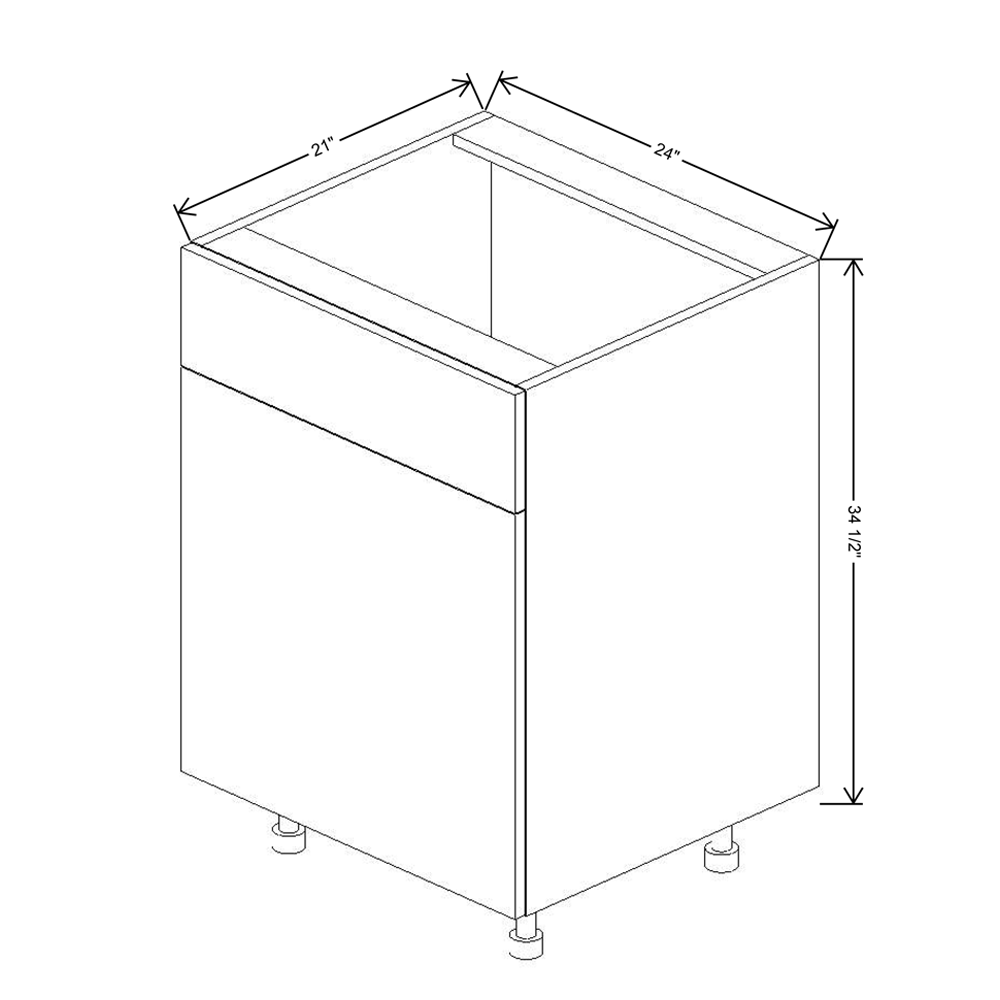 Fabuwood Illume Catalina Olmo 3 24" Width Sink Base