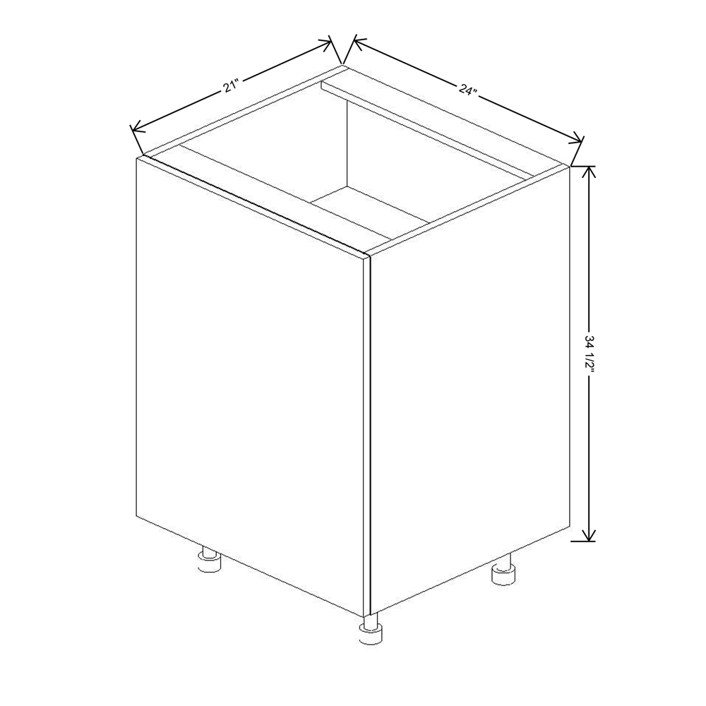 Fabuwood Illume Catalina Nocce 3 24" Width Single Door