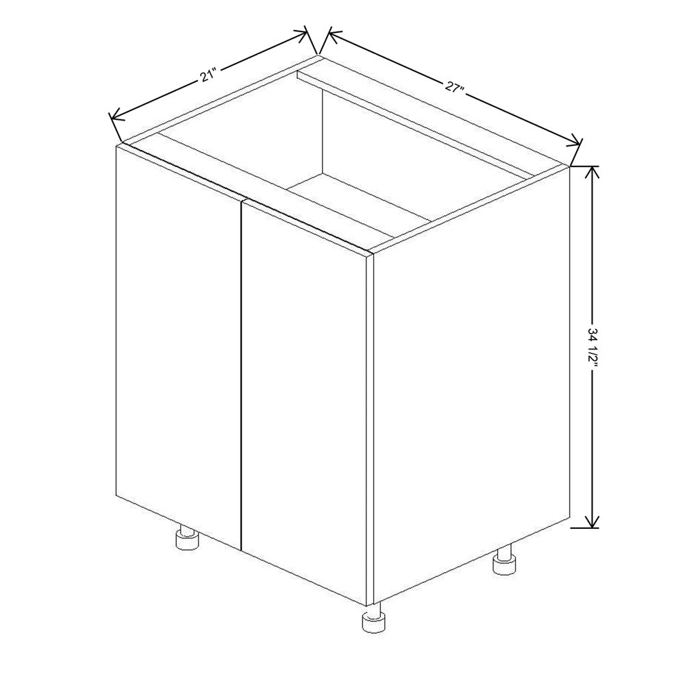 Fabuwood Illume Tuscany Muratti 4 27" Width Double Door