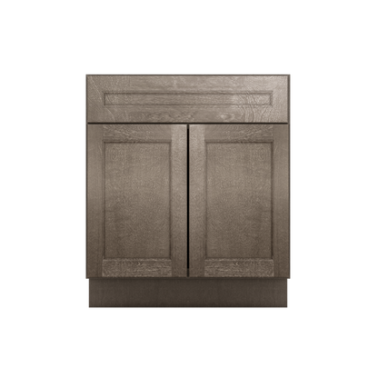 Vanity Sink Base Cabinet 30”W x 21”D x 34 1/2”H - Milan Slate