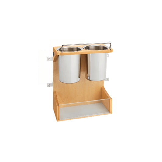 Wolf Classic York White Paint Door Mount Cutting Board Kit