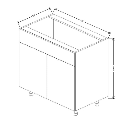 Fabuwood Illume Catalina Nocce 3 36" Width Sink Base