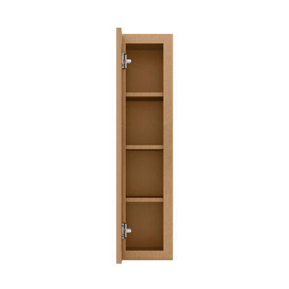 Wall Kitchen Cabinet W0936 Shaker Toffee LessCare 9 in. width 36 in. height 12 in. depth