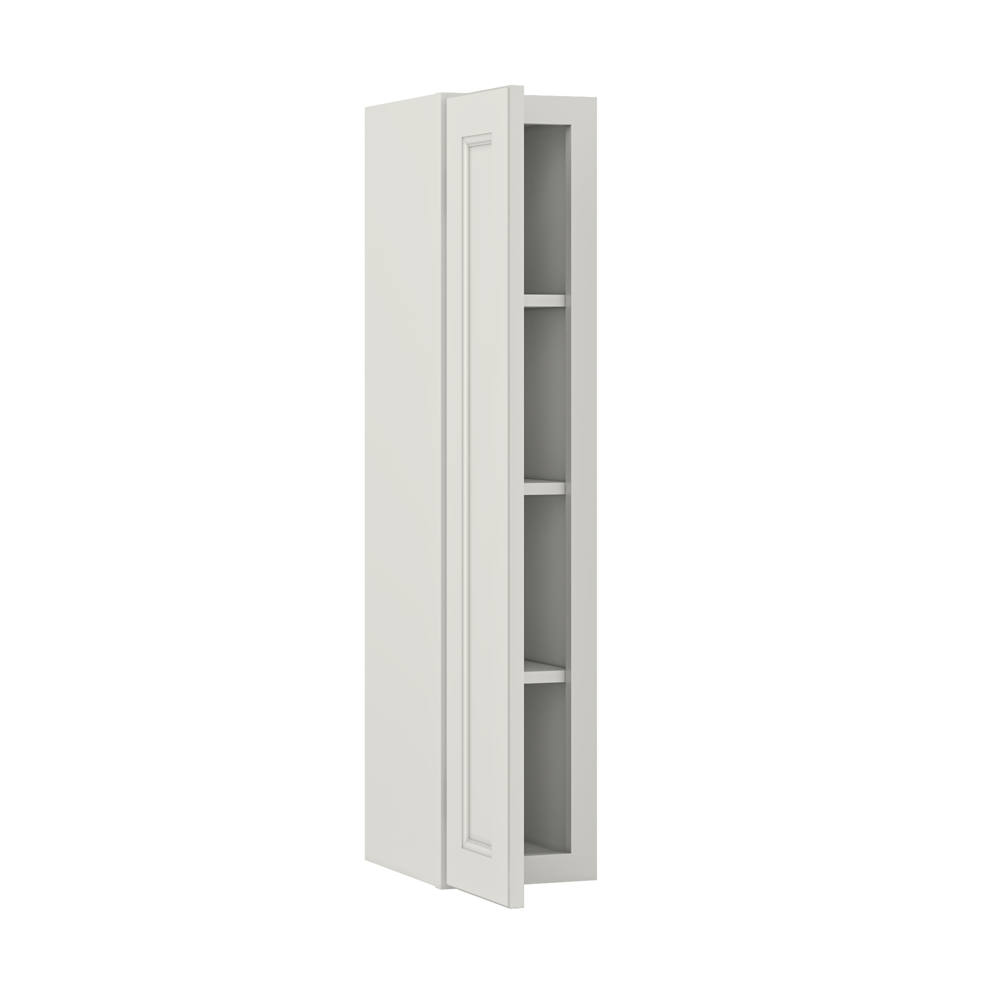 Wall Kitchen Cabinet W0942 Milan Pearl 9 in. width 42 in. height 12 in. depth