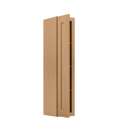 Wall Kitchen Cabinet W0942 Shaker Toffee LessCare 9 in. width 42 in. height 12 in. depth