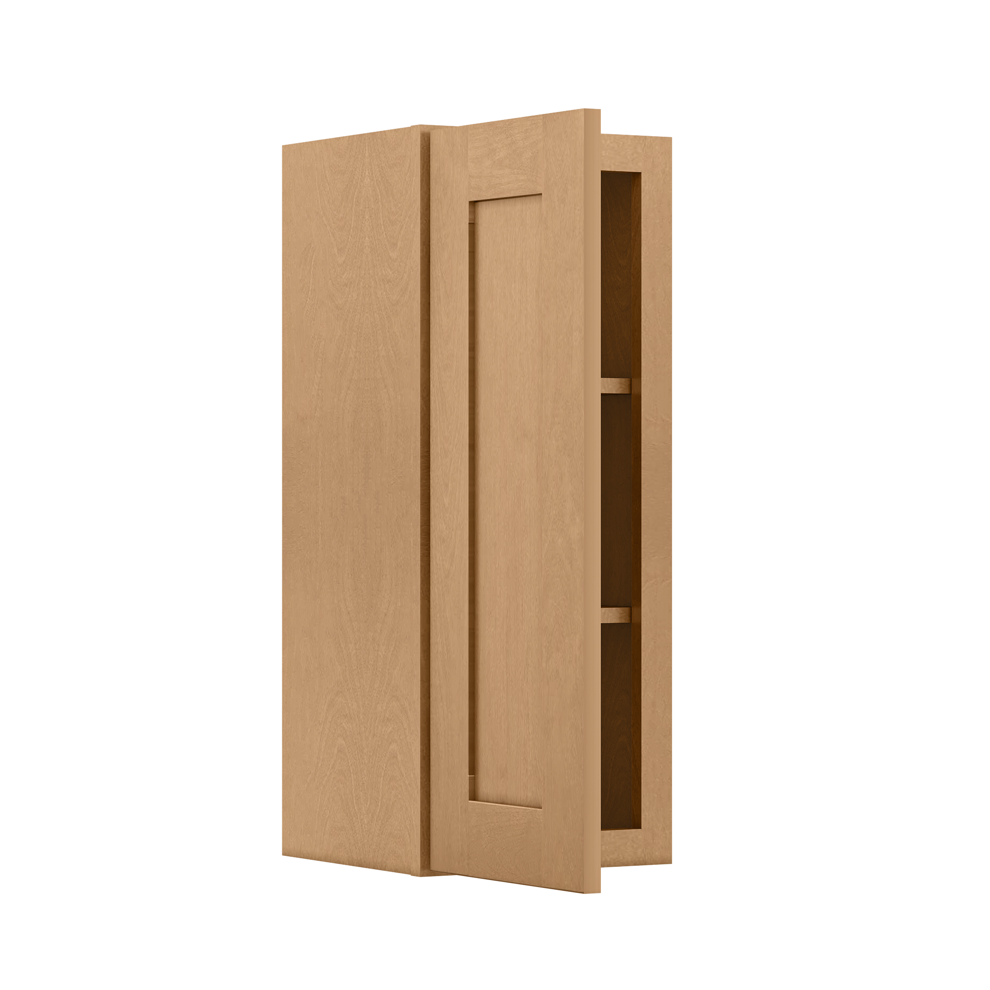 Wall Kitchen Cabinet W1230 Shaker Toffee LessCare 12 in. width 30 in. height 12 in. depth