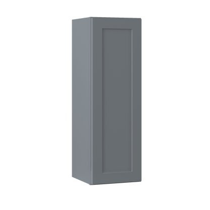 Wall Kitchen Cabinet W1236 Colonial Gray LessCare 12 in. width 36 in. height 12 in. depth