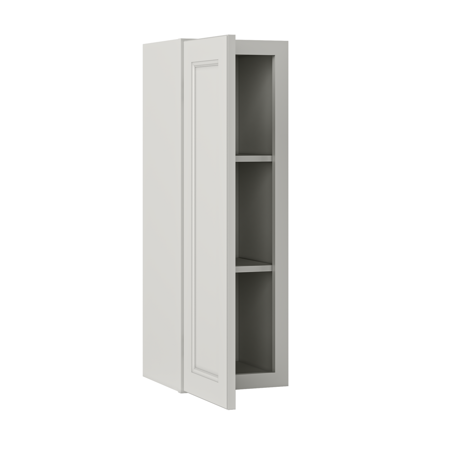 Wall Kitchen Cabinet W1236 Milan Pearl 12 in. width 36 in. height 12 in. depth