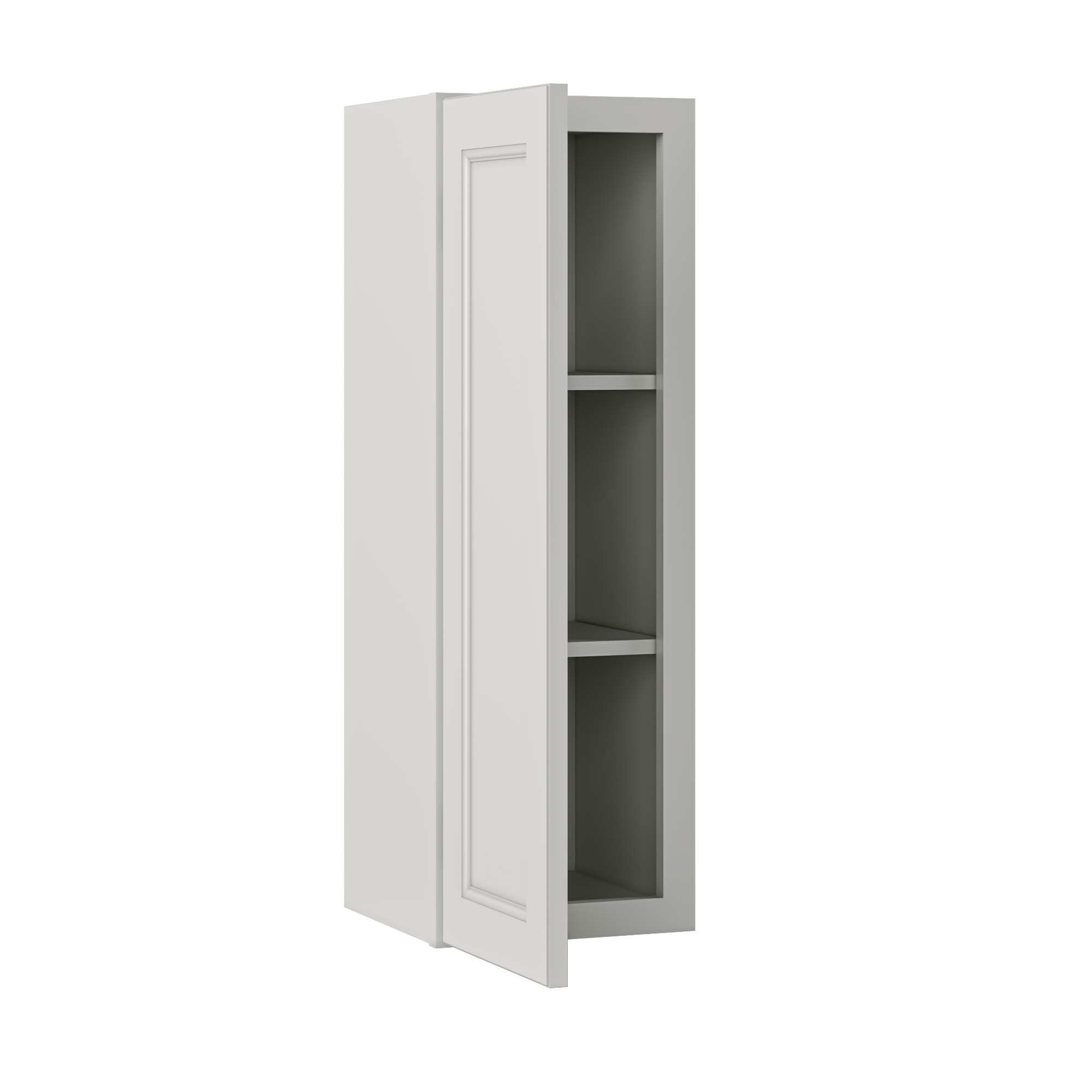 Wall Kitchen Cabinet W1236 Milan Pearl 12 in. width 36 in. height 12 in. depth