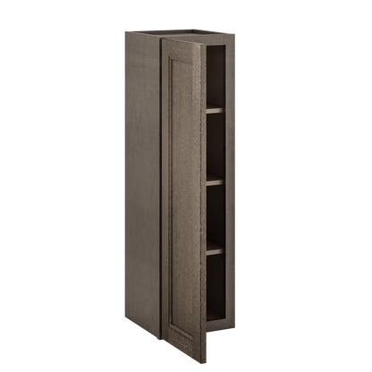 Wall Kitchen Cabinet W1242 Milan Slate 12 in. width 42 in. height 12 in. depth