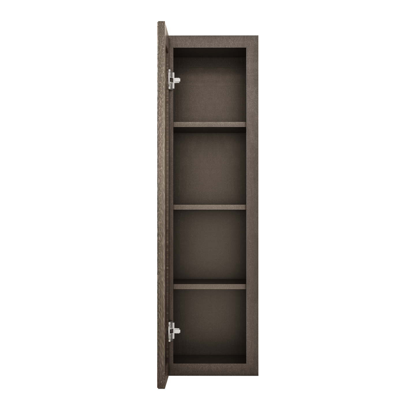 Wall Kitchen Cabinet W1242 Milan Slate 12 in. width 42 in. height 12 in. depth