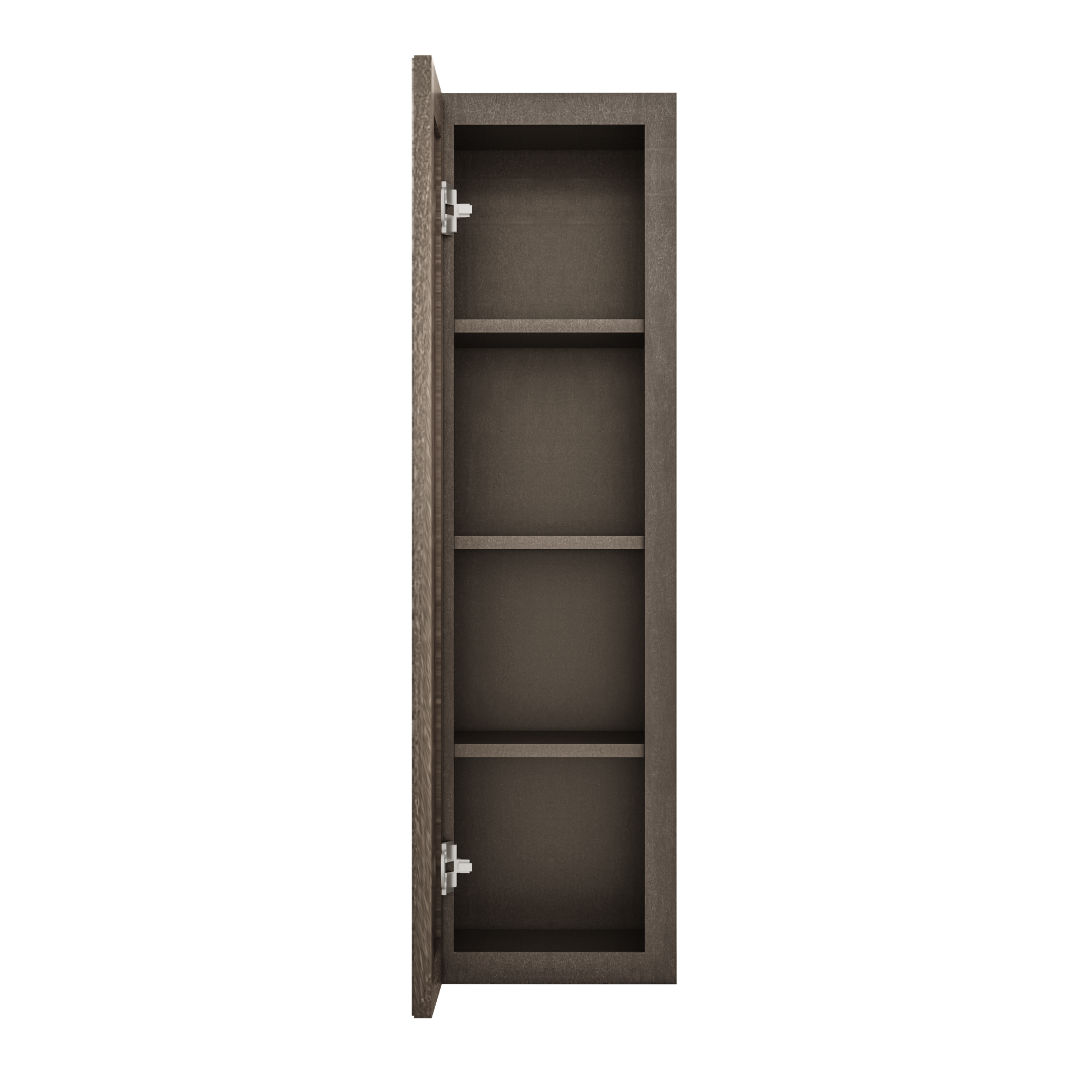 Wall Kitchen Cabinet W1242 Milan Slate 12 in. width 42 in. height 12 in. depth