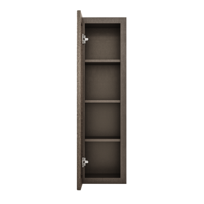 Wall Kitchen Cabinet W1242 Milan Slate 12 in. width 42 in. height 12 in. depth