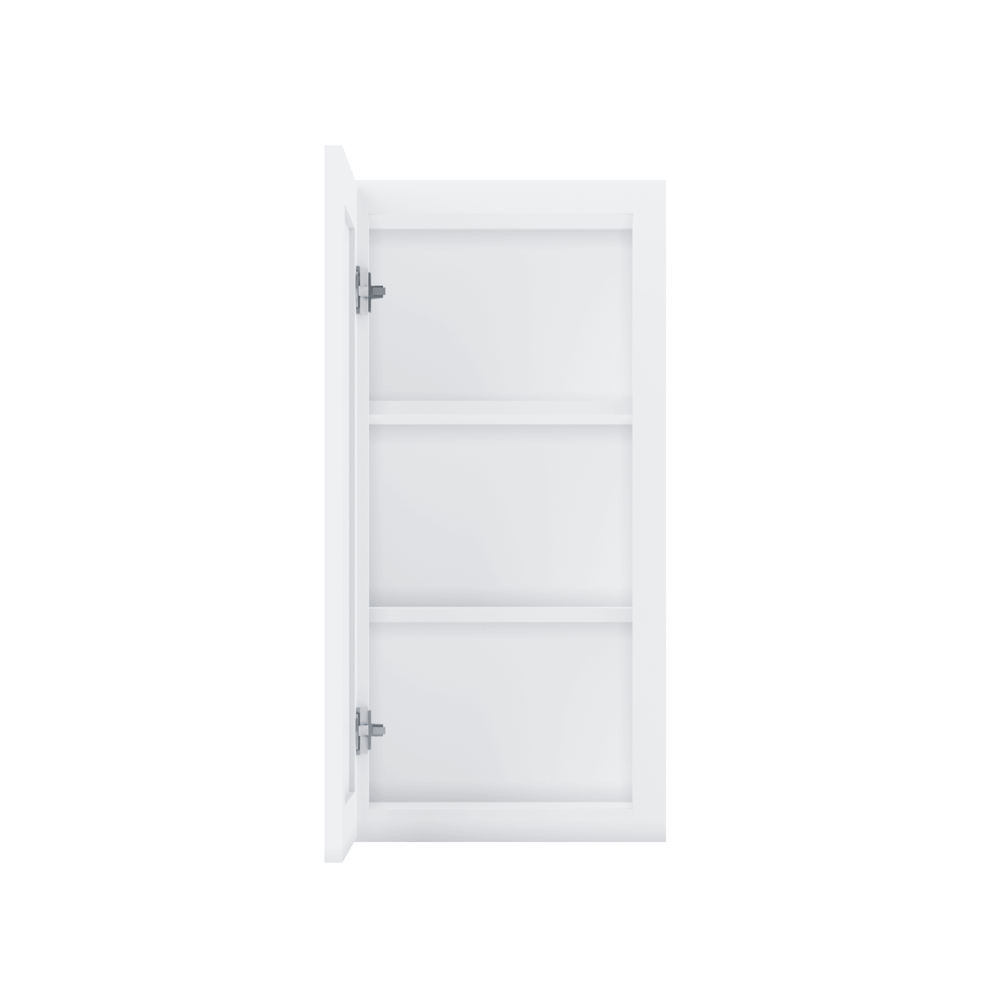 Wall Kitchen Cabinet W1530 Alpina White LessCare 15 in. width 30 in. height 12 in. depth