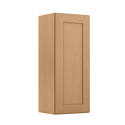 Wall Kitchen Cabinet W1536 Shaker Toffee LessCare 15 in. width 36 in. height 12 in. depth