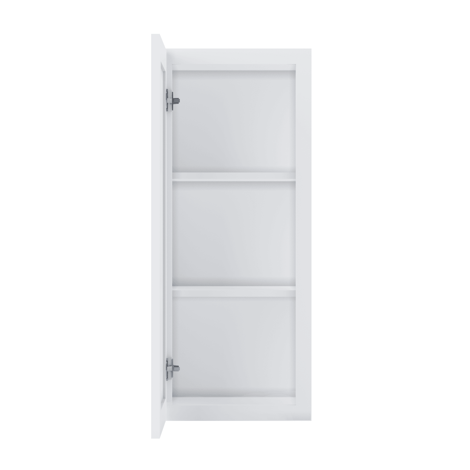 Wall Kitchen Cabinet W1536 Alpina White LessCare 15 in. width 36 in. height 12 in. depth