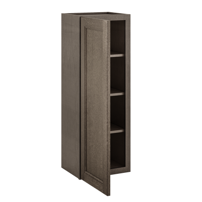 Wall Kitchen Cabinet W1542 Milan Slate 15 in. width 42 in. height 12 in. depth