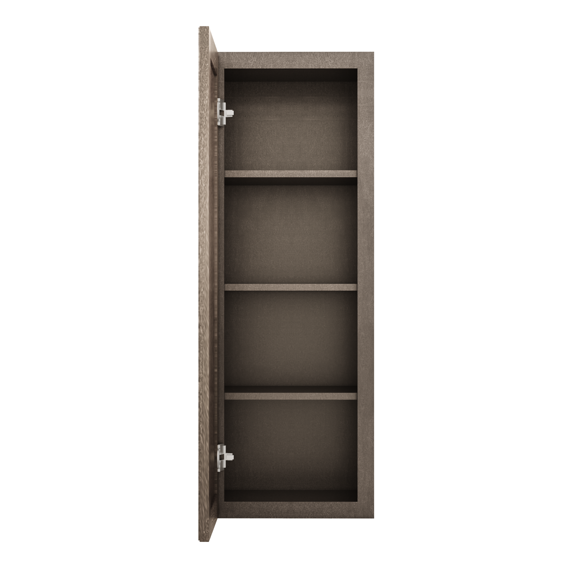 Wall Kitchen Cabinet W1542 Milan Slate 15 in. width 42 in. height 12 in. depth