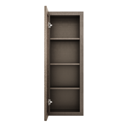 Wall Kitchen Cabinet W1542 Milan Slate 15 in. width 42 in. height 12 in. depth