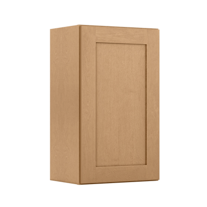 Wall Kitchen Cabinet W1830 Shaker Toffee LessCare 18 in. width 30 in. height 12 in. depth