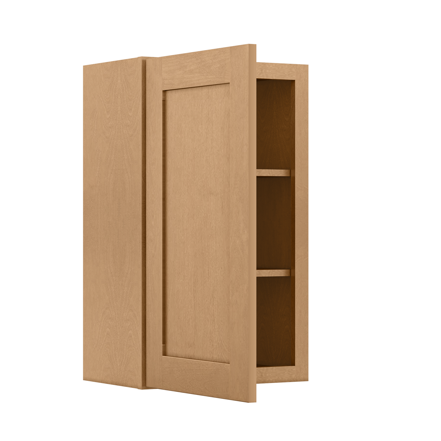 Wall Kitchen Cabinet W1830 Shaker Toffee LessCare 18 in. width 30 in. height 12 in. depth