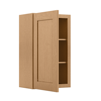 Wall Kitchen Cabinet W1830 Shaker Toffee LessCare 18 in. width 30 in. height 12 in. depth