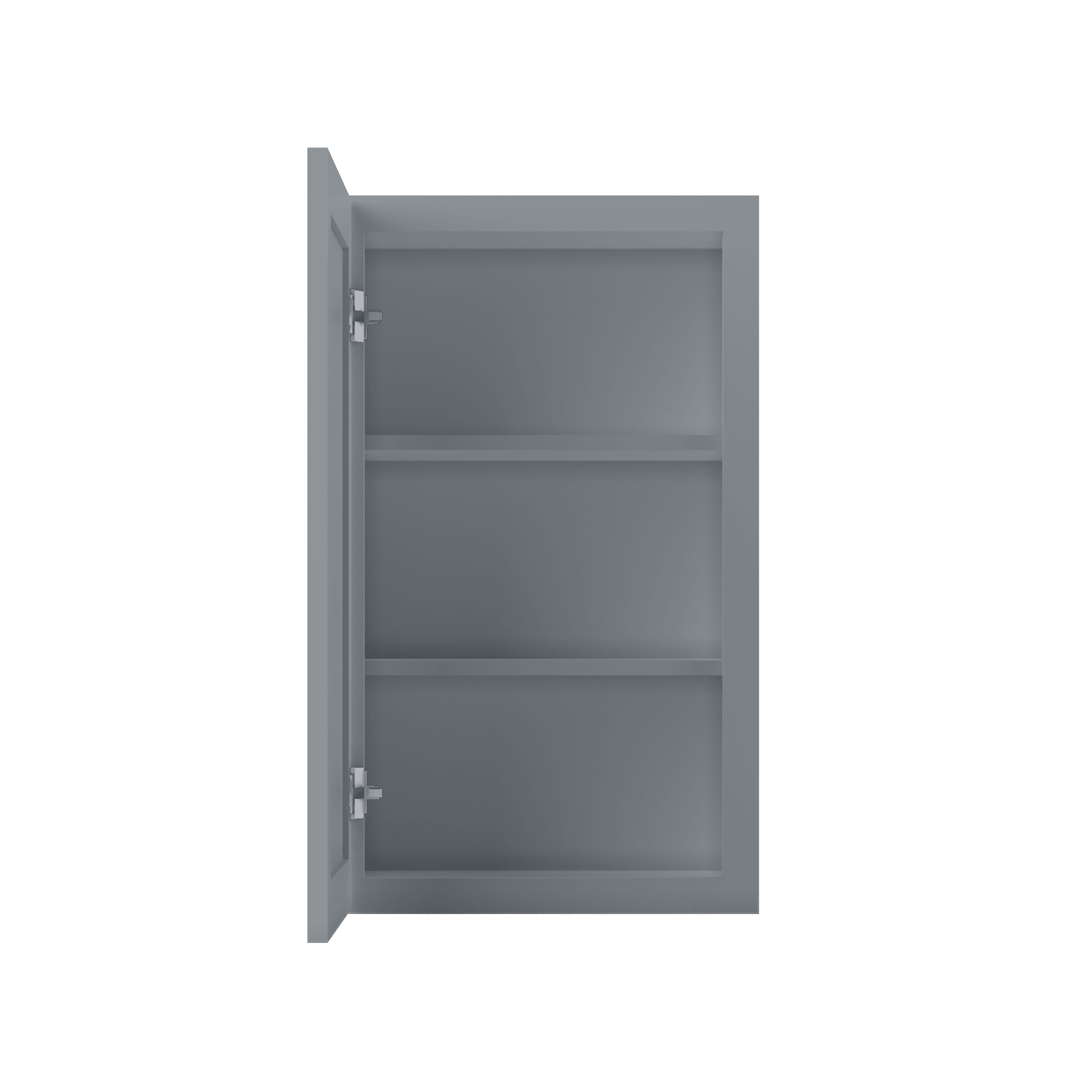 Wall Kitchen Cabinet W1830 Colonial Gray LessCare 18 in. width 30 in. height 12 in. depth