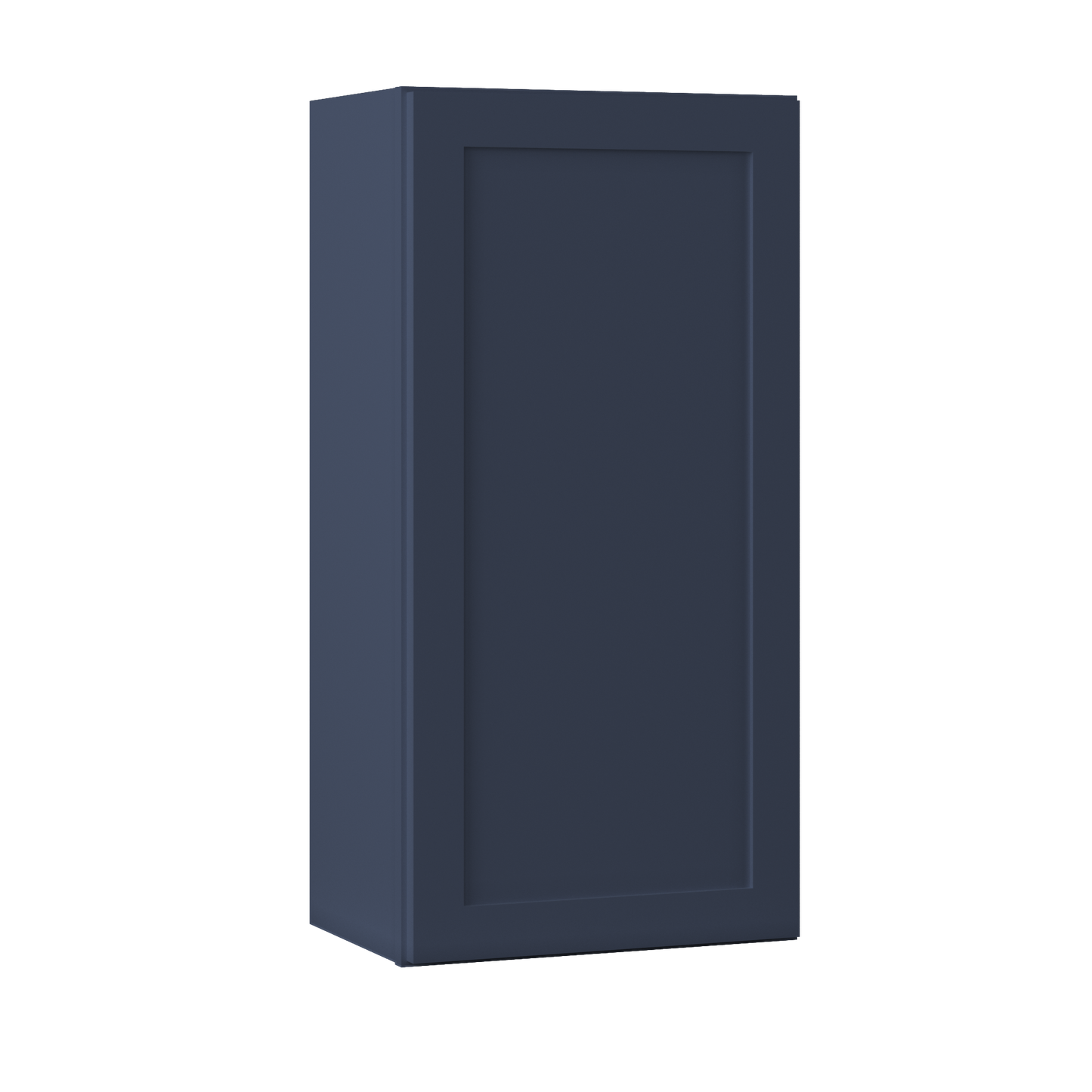 Wall Kitchen Cabinet W1836 Danbury Blue LessCare 18 in. width 36 in. height 12 in. depth