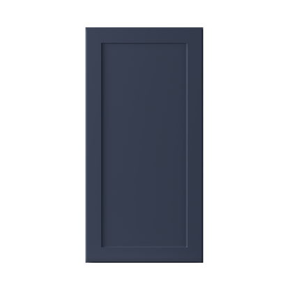 Wall Kitchen Cabinet W1836 Danbury Blue LessCare 18 in. width 36 in. height 12 in. depth