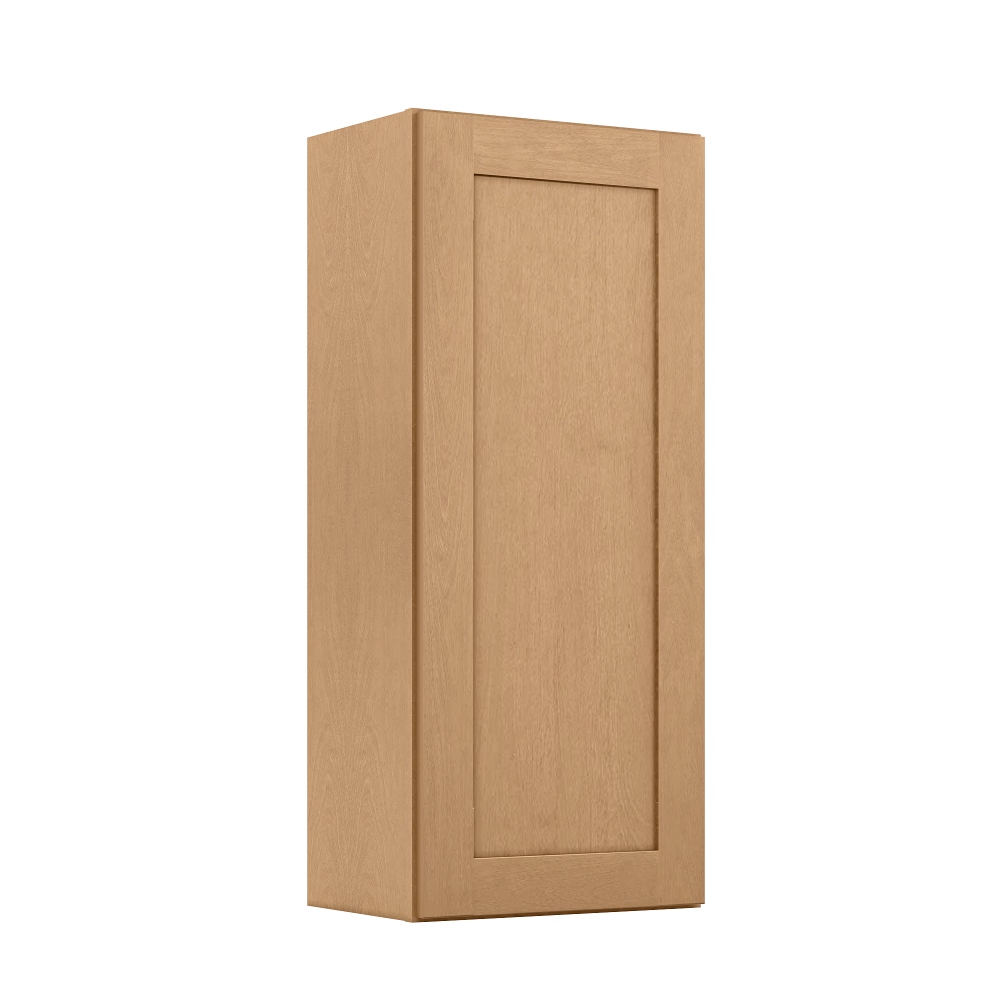 Wall Kitchen Cabinet W1842 Shaker Toffee LessCare 18 in. width 42 in. height 12 in. depth