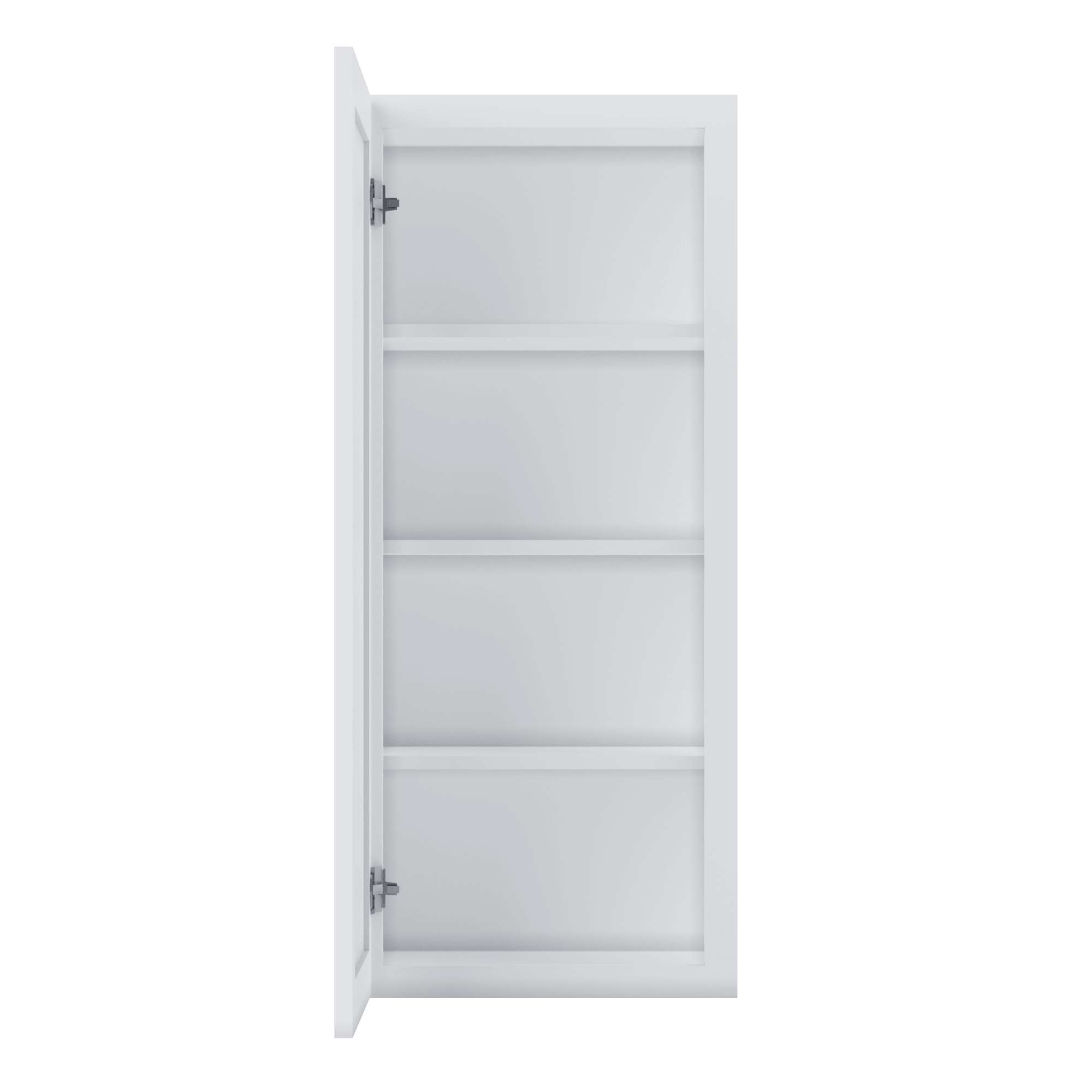 Wall Kitchen Cabinet W1842 Alpina White LessCare 18 in. width 42 in. height 12 in. depth