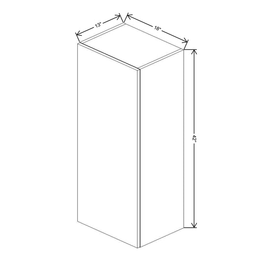 Fabuwood Illume Catalina Muratti 4 42" High Wall