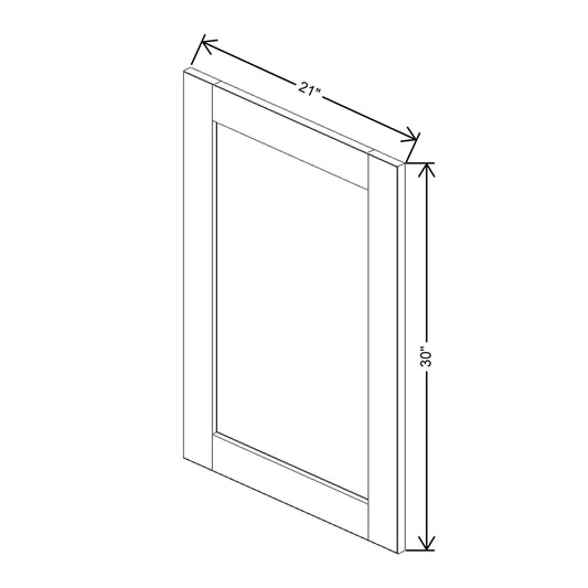 J&K Butterscotch B8 Dummy Door Panel 21" W x 30" H