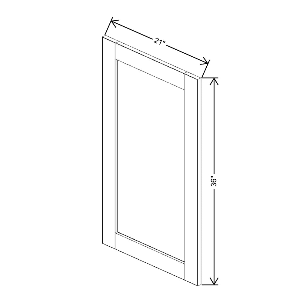 J&K Sage E3 Dummy Door Panel 21" W x 36" H