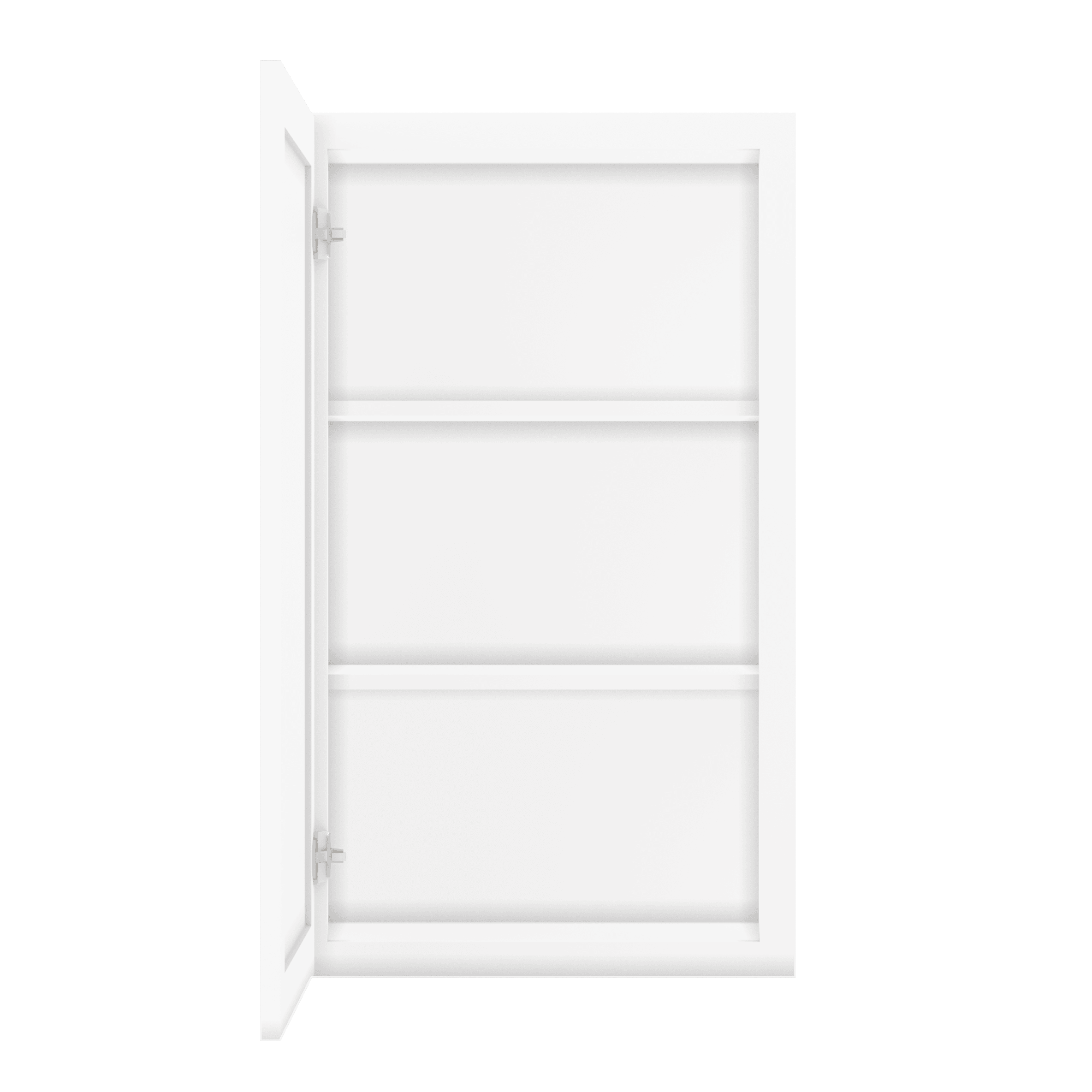 Wall Kitchen Cabinet W2136 Alpina White LessCare 21 in. width 36 in. height 12 in. depth