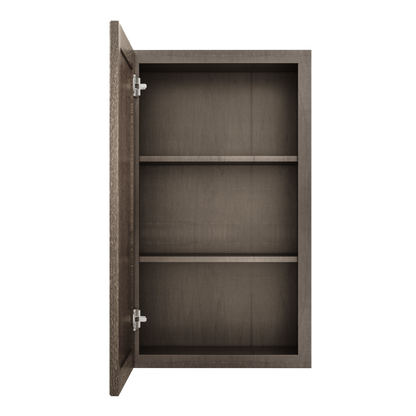 Wall Kitchen Cabinet W2136 Milan Slate 21 in. width 36 in. height 12 in. depth