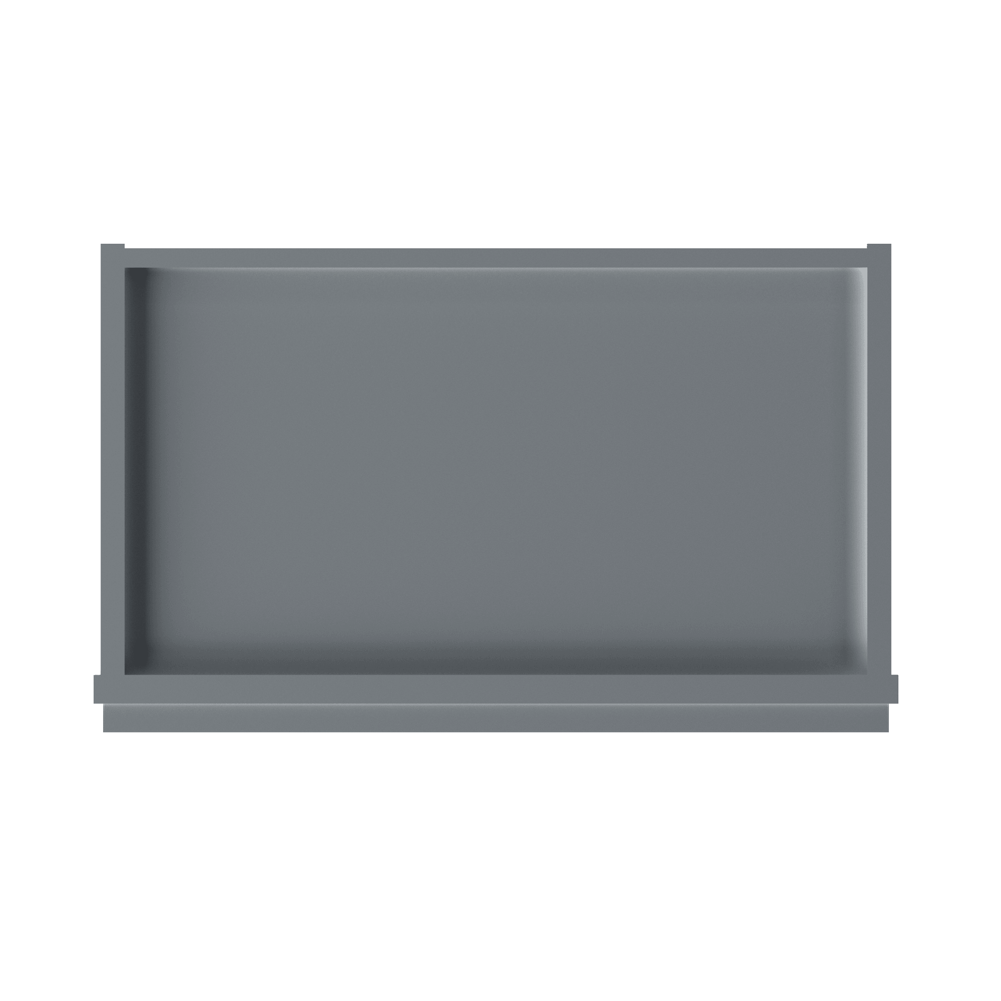 Wall Kitchen Cabinet W2136 Colonial Gray LessCare 21 in. width 36 in. height 12 in. depth