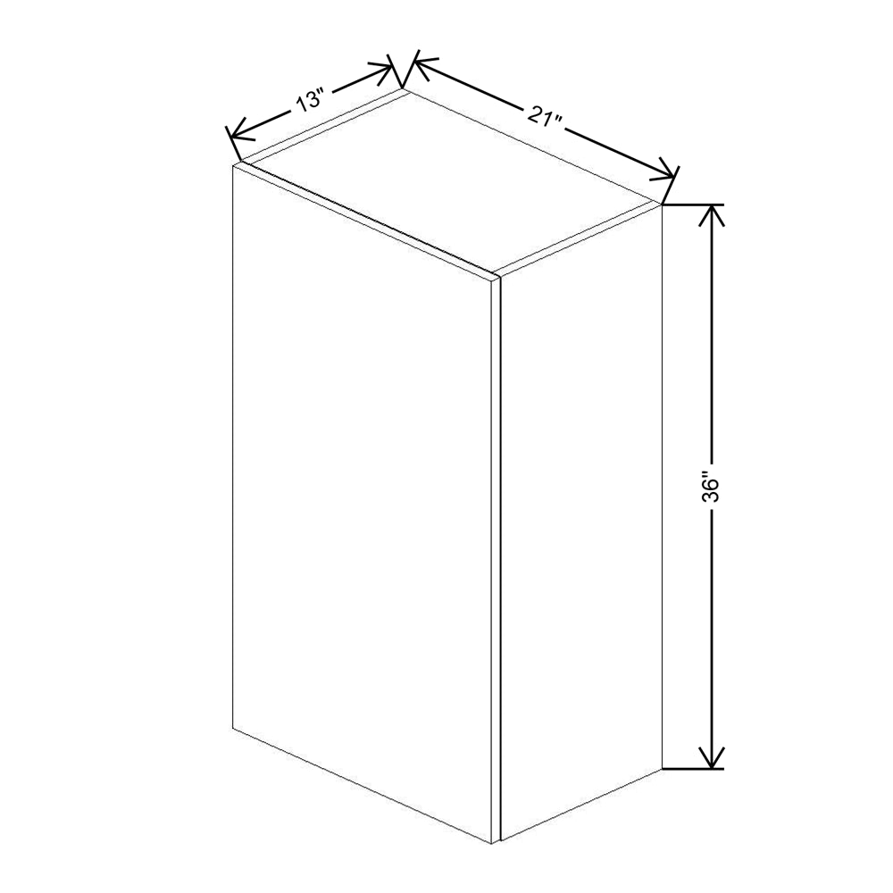 Fabuwood Illume Catalina Muratti 1 36" High Wall