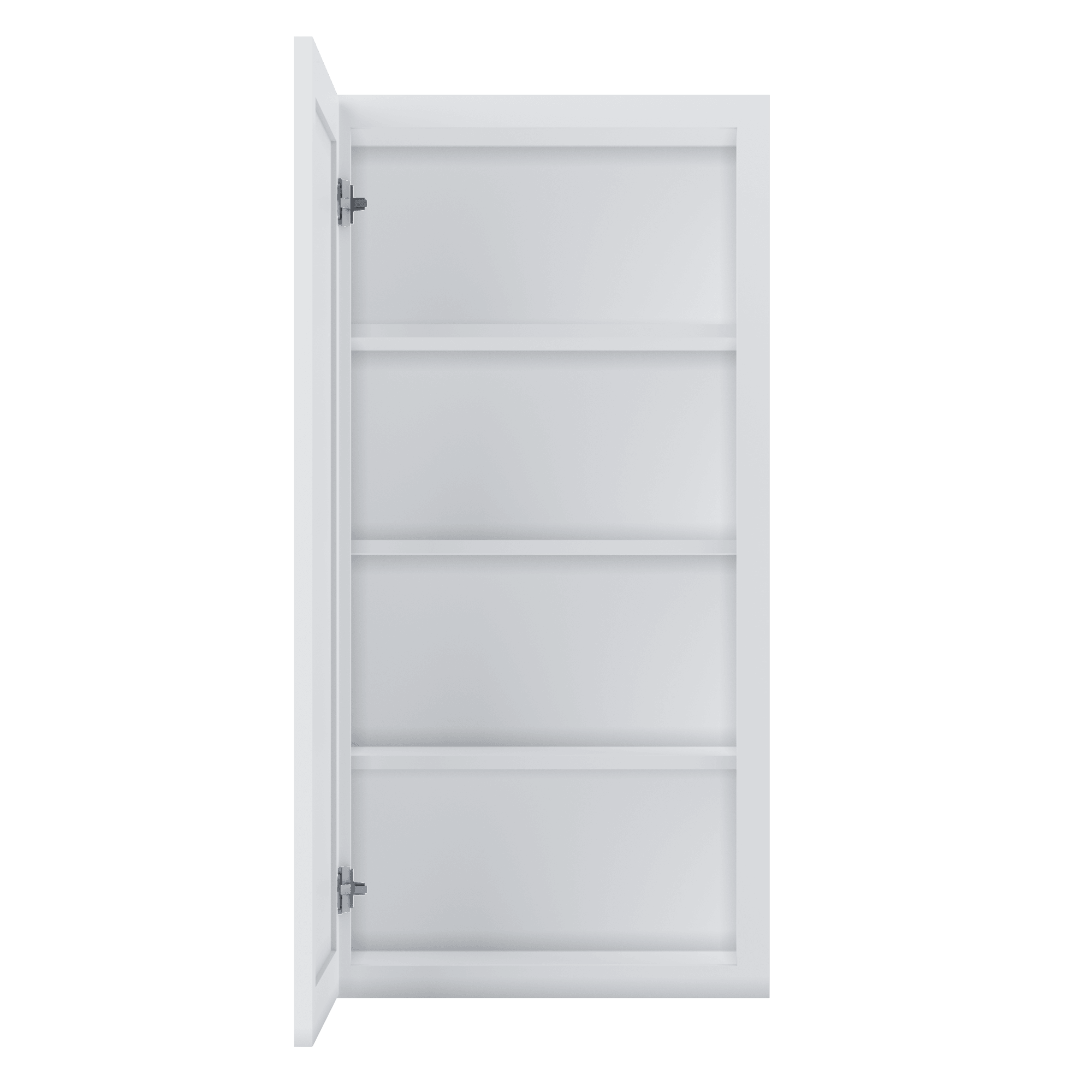 Wall Kitchen Cabinet W2142 Alpina White LessCare 21 in. width 42 in. height 12 in. depth