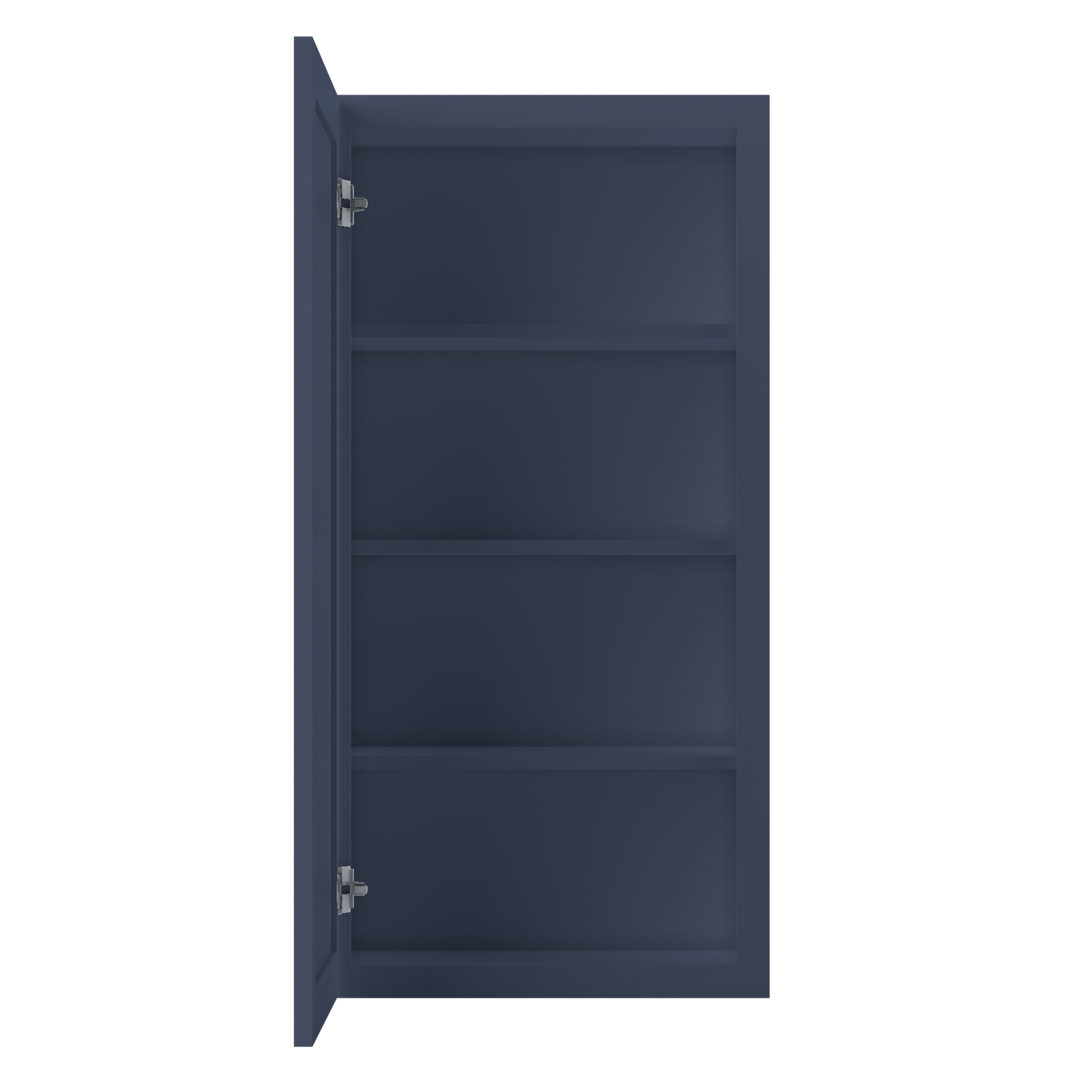 Wall Kitchen Cabinet W2142 Danbury Blue LessCare 21 in. width 42 in. height 12 in. depth