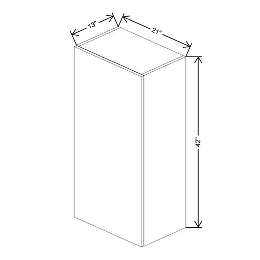 Fabuwood Illume Catalina Bianco Matte 42" High Wall