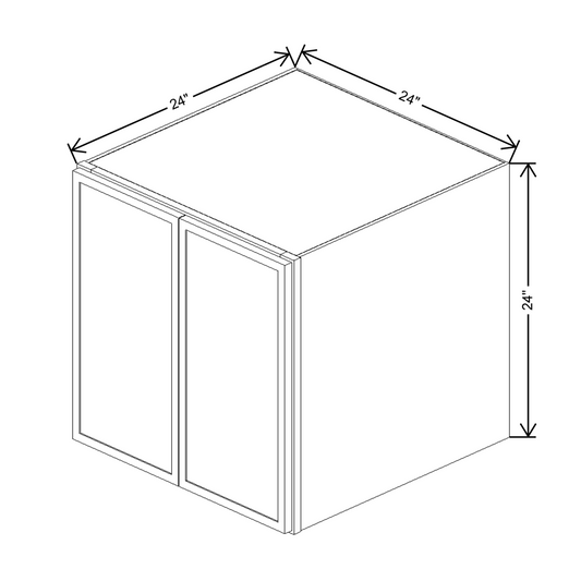 Cubitac Prestige Newport Latte 24"W X 24"H X 24"D Wall Deep Cabinet