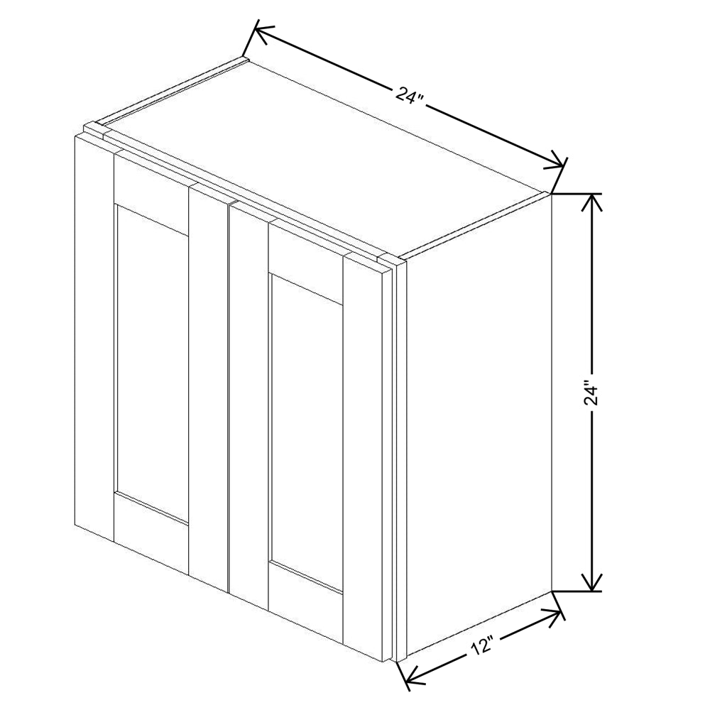 Fabuwood Value Premium Hallmark Frost 24"W X 24"H Wall