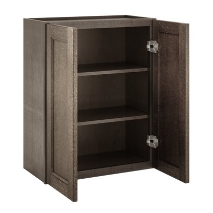 Wall Kitchen Cabinet W2430 Milan Slate 24 in. width 30 in. height 12 in. depth