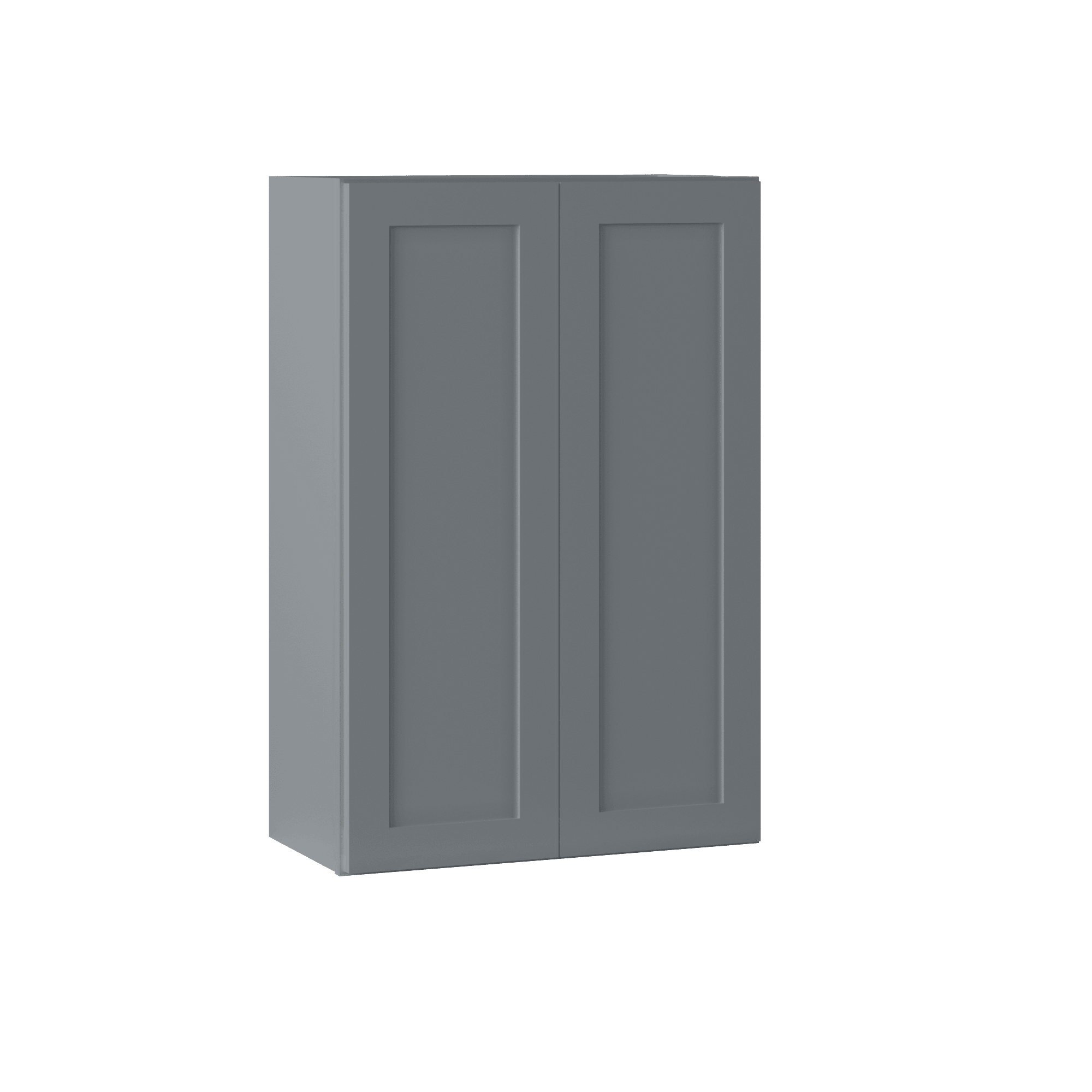 Wall Kitchen Cabinet W2436 Colonial Gray LessCare 24 in. width 36 in. height 12 in. depth