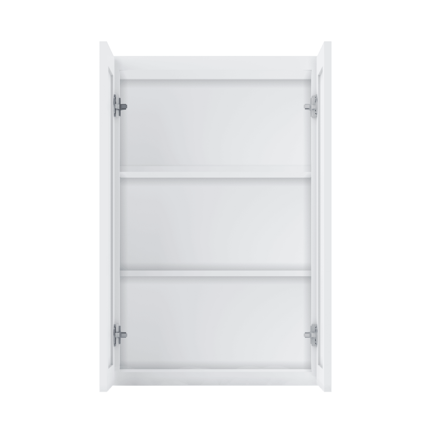 Wall Kitchen Cabinet W2436 Alpina White LessCare 24 in. width 36 in. height 12 in. depth