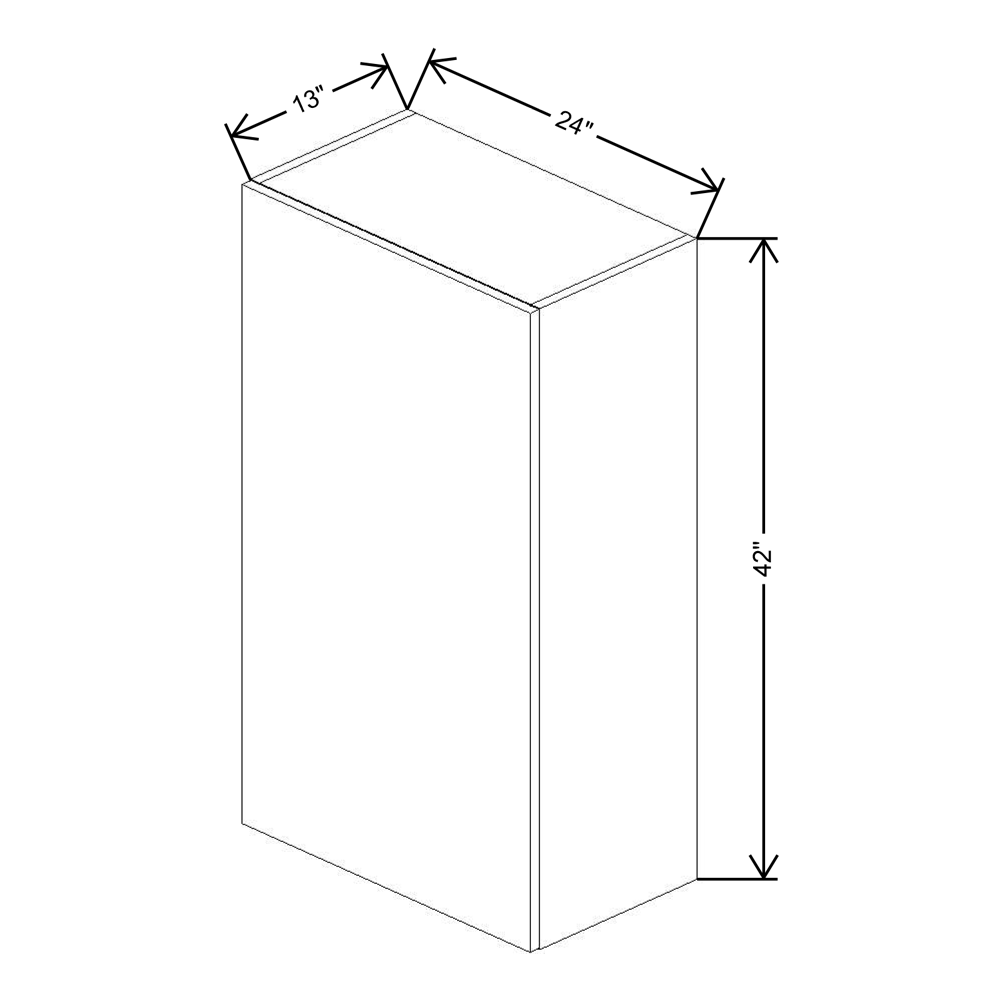 Fabuwood Illume Catalina Muratti 1 42" High Wall