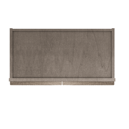 Wall Kitchen Cabinet W2442 Milan Slate 24 in. width 42 in. height 12 in. depth