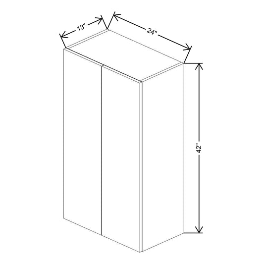 Fabuwood Illume Tuscany Olmo 3  42" High Wall