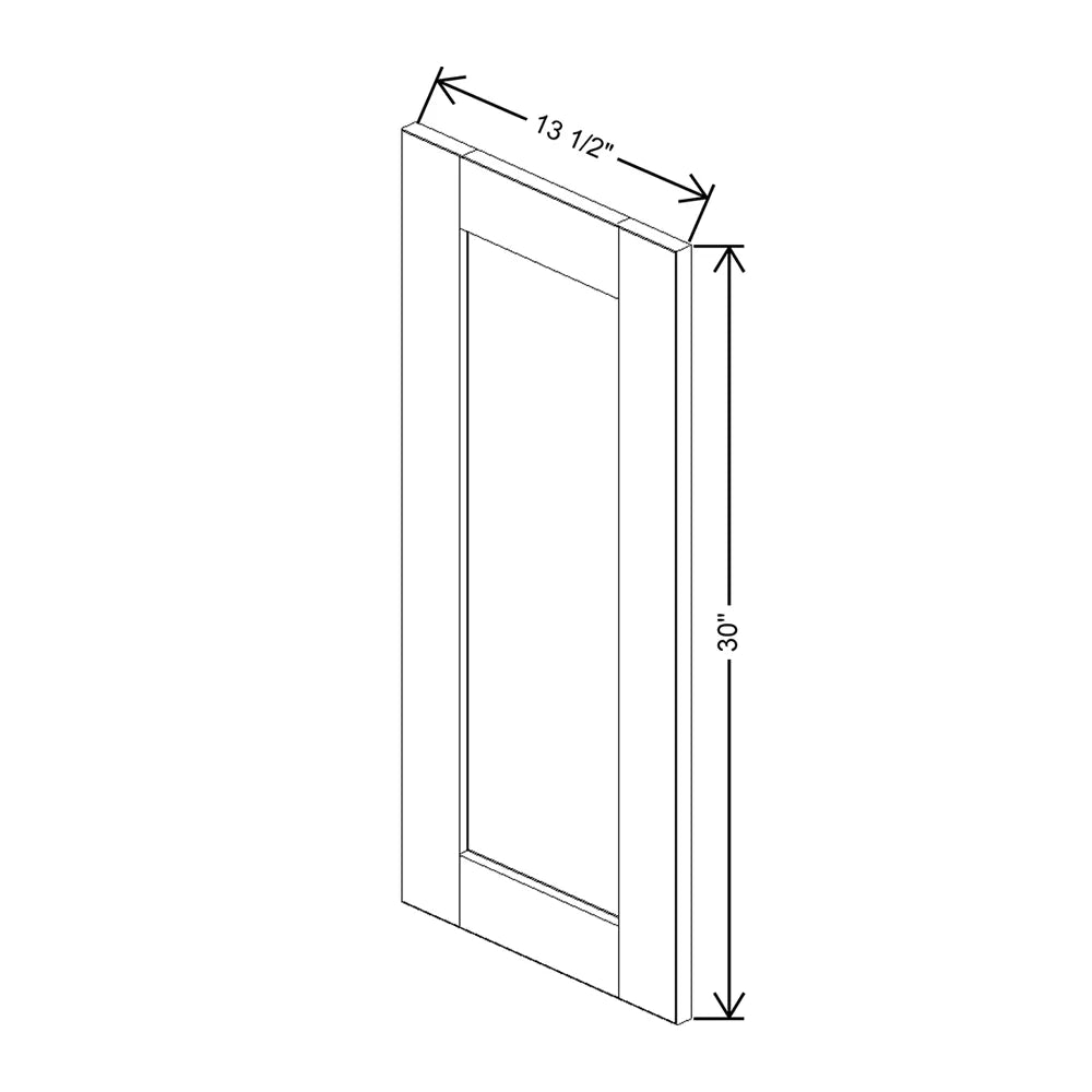 J&K Sage E3 Dummy Door Panel 13 1/2" W x 30" H